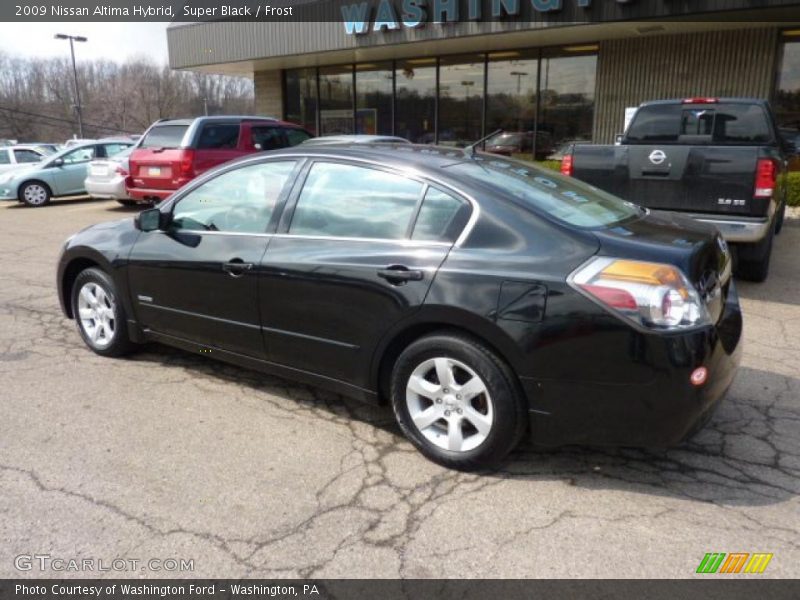 Super Black / Frost 2009 Nissan Altima Hybrid