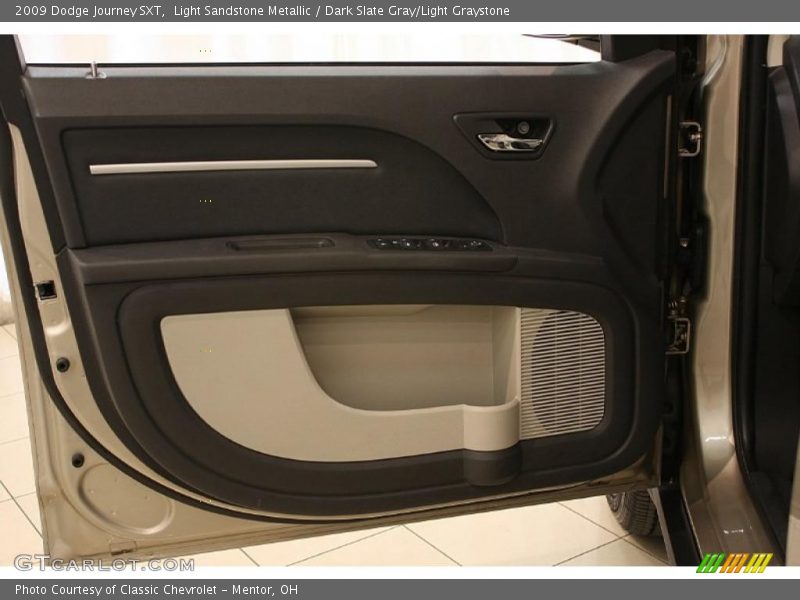 Light Sandstone Metallic / Dark Slate Gray/Light Graystone 2009 Dodge Journey SXT