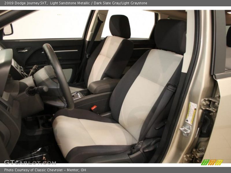 Light Sandstone Metallic / Dark Slate Gray/Light Graystone 2009 Dodge Journey SXT