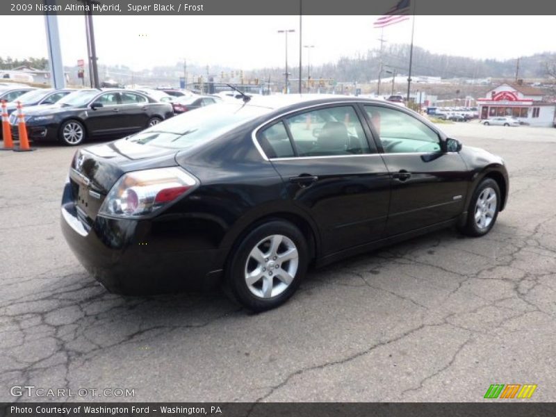 Super Black / Frost 2009 Nissan Altima Hybrid