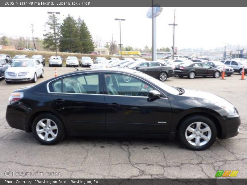 Super Black / Frost 2009 Nissan Altima Hybrid