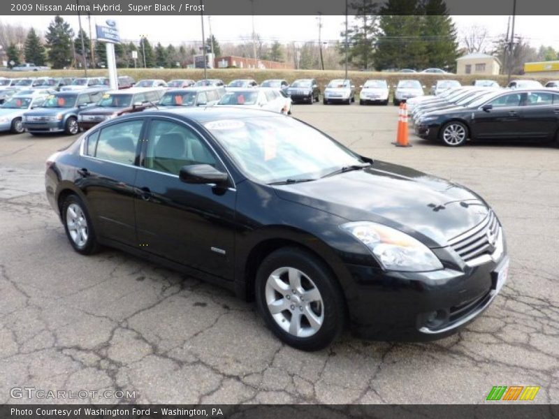 Super Black / Frost 2009 Nissan Altima Hybrid