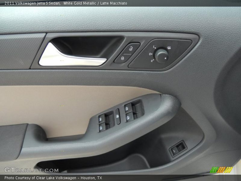 White Gold Metallic / Latte Macchiato 2011 Volkswagen Jetta S Sedan