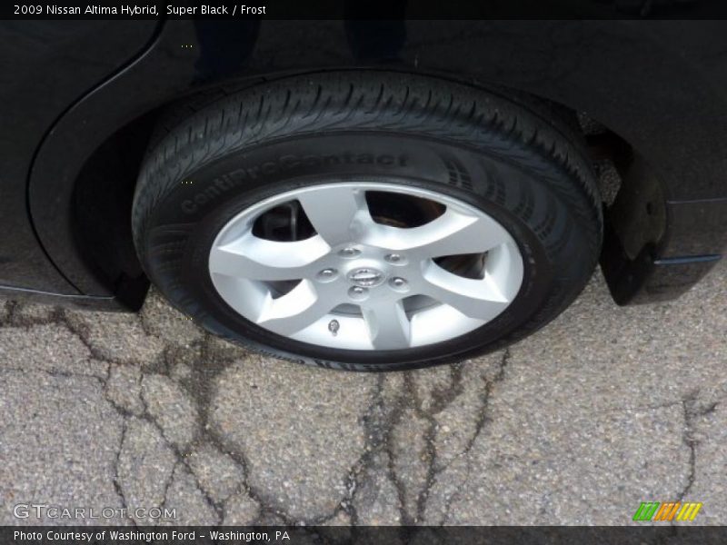 Super Black / Frost 2009 Nissan Altima Hybrid