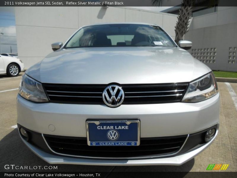 Reflex Silver Metallic / Titan Black 2011 Volkswagen Jetta SEL Sedan
