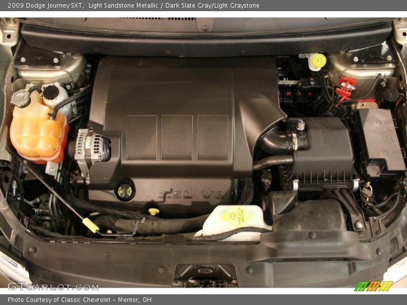 Light Sandstone Metallic / Dark Slate Gray/Light Graystone 2009 Dodge Journey SXT