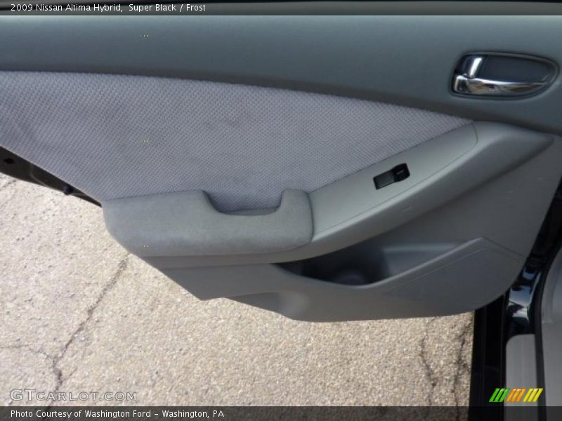 Super Black / Frost 2009 Nissan Altima Hybrid