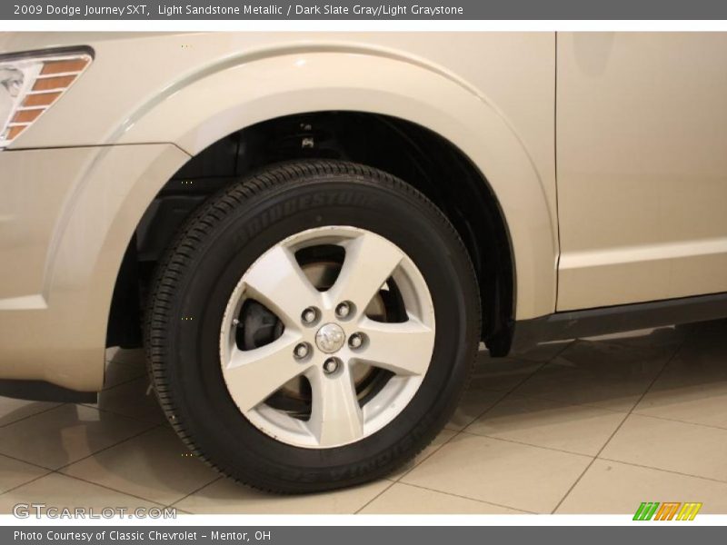 Light Sandstone Metallic / Dark Slate Gray/Light Graystone 2009 Dodge Journey SXT