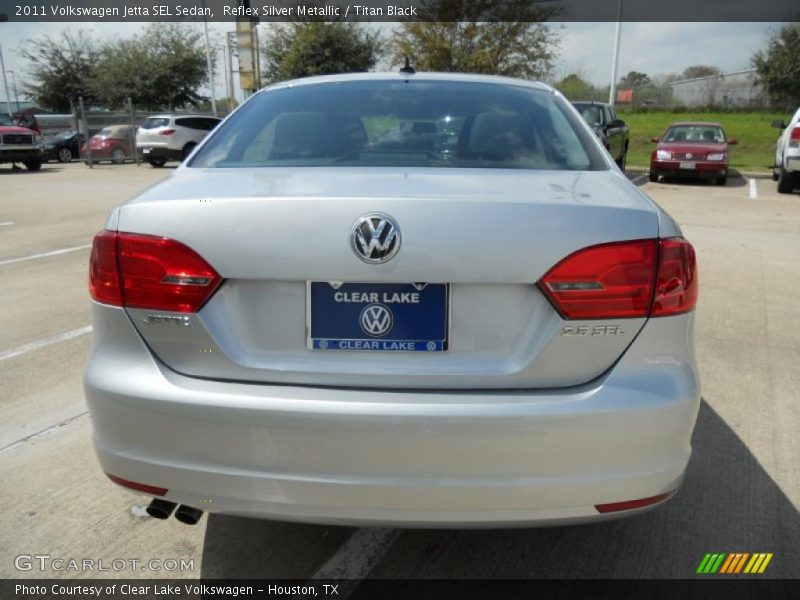 Reflex Silver Metallic / Titan Black 2011 Volkswagen Jetta SEL Sedan