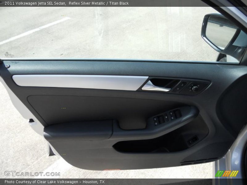 Reflex Silver Metallic / Titan Black 2011 Volkswagen Jetta SEL Sedan