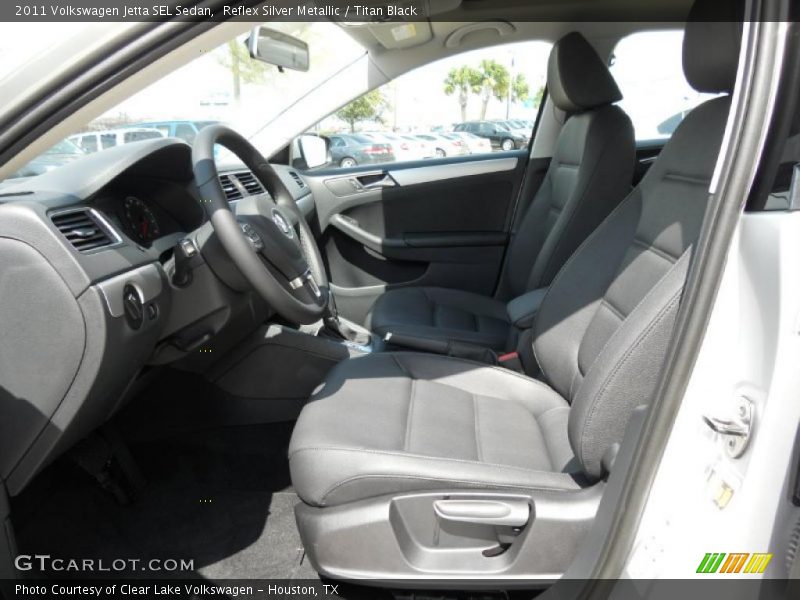 Reflex Silver Metallic / Titan Black 2011 Volkswagen Jetta SEL Sedan