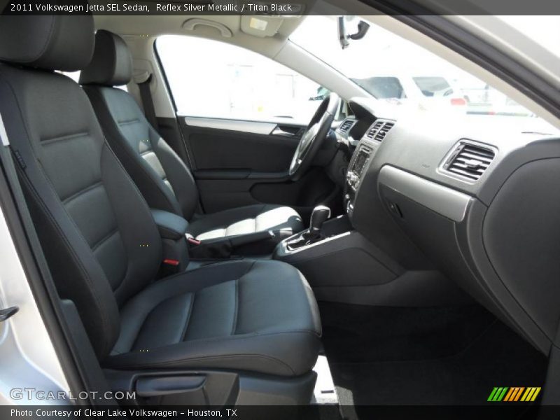 Reflex Silver Metallic / Titan Black 2011 Volkswagen Jetta SEL Sedan
