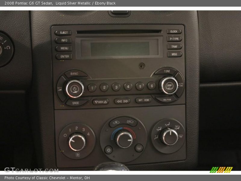 Liquid Silver Metallic / Ebony Black 2008 Pontiac G6 GT Sedan