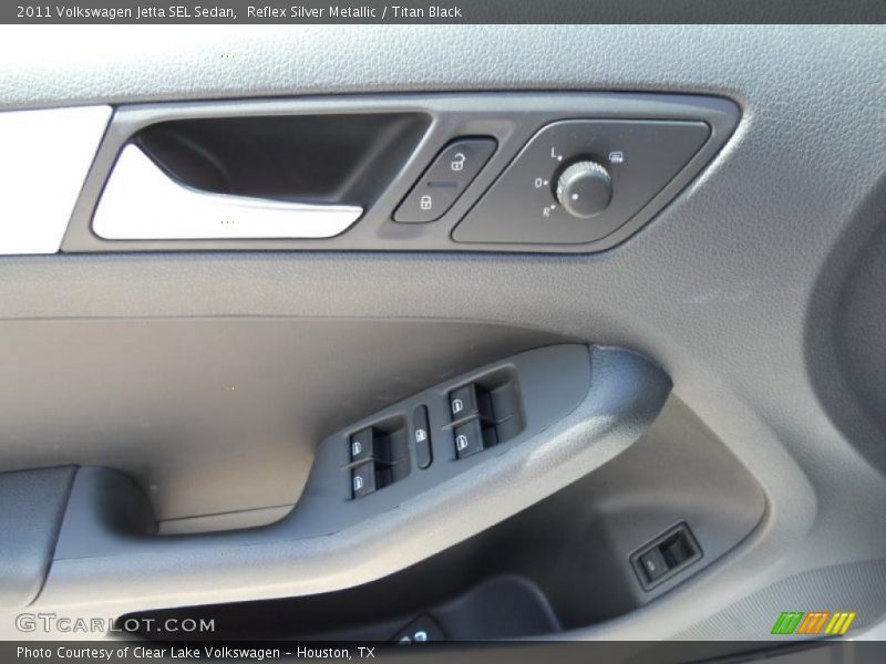 Reflex Silver Metallic / Titan Black 2011 Volkswagen Jetta SEL Sedan