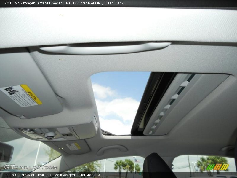 Reflex Silver Metallic / Titan Black 2011 Volkswagen Jetta SEL Sedan