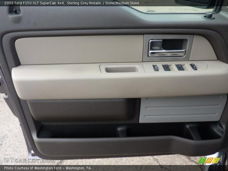 Sterling Grey Metallic / Stone/Medium Stone 2009 Ford F150 XLT SuperCab 4x4