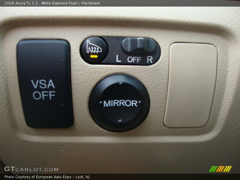 White Diamond Pearl / Parchment 2008 Acura TL 3.2