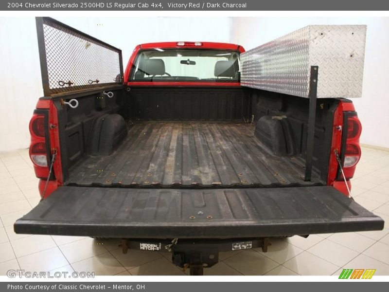 Victory Red / Dark Charcoal 2004 Chevrolet Silverado 2500HD LS Regular Cab 4x4