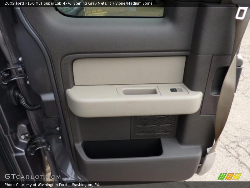 Sterling Grey Metallic / Stone/Medium Stone 2009 Ford F150 XLT SuperCab 4x4
