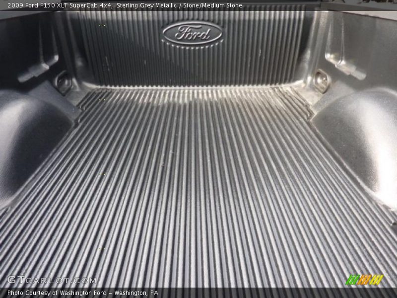 Sterling Grey Metallic / Stone/Medium Stone 2009 Ford F150 XLT SuperCab 4x4