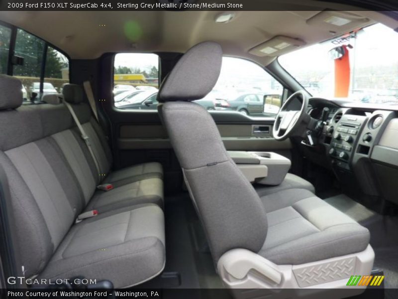 Sterling Grey Metallic / Stone/Medium Stone 2009 Ford F150 XLT SuperCab 4x4