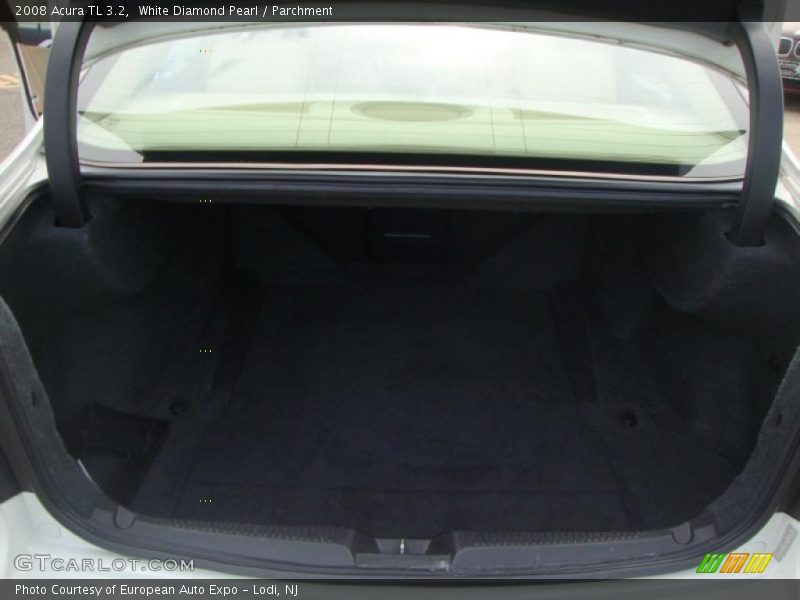 White Diamond Pearl / Parchment 2008 Acura TL 3.2