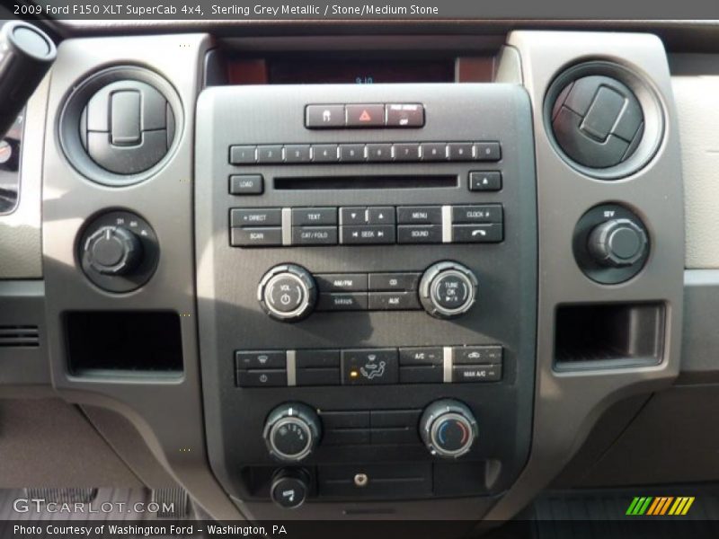Sterling Grey Metallic / Stone/Medium Stone 2009 Ford F150 XLT SuperCab 4x4