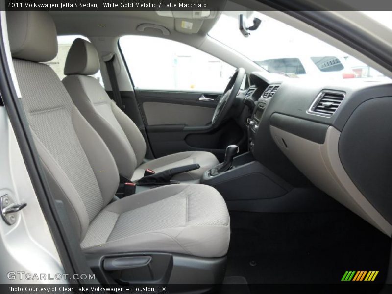 White Gold Metallic / Latte Macchiato 2011 Volkswagen Jetta S Sedan