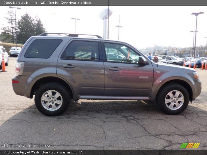 Sterling Grey Metallic / Black 2009 Mercury Mariner 4WD