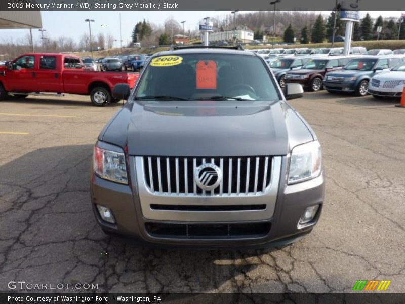 Sterling Grey Metallic / Black 2009 Mercury Mariner 4WD
