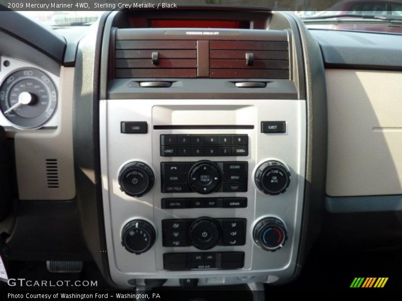 Sterling Grey Metallic / Black 2009 Mercury Mariner 4WD