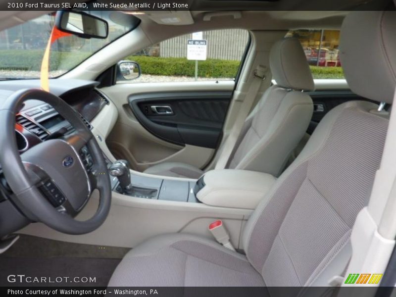  2010 Taurus SEL AWD Light Stone Interior