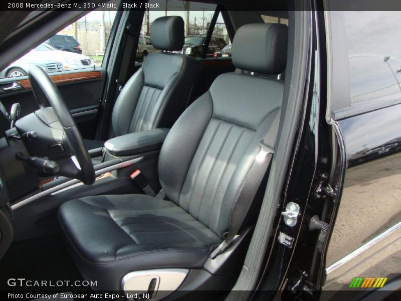 Black / Black 2008 Mercedes-Benz ML 350 4Matic