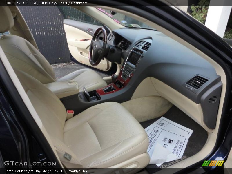 Blue Onyx Pearl / Cashmere 2007 Lexus ES 350