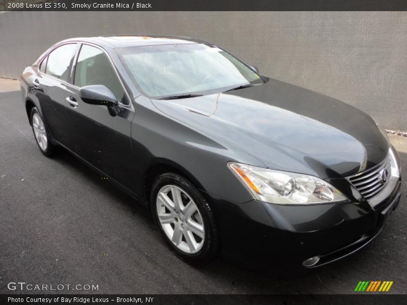 Smoky Granite Mica / Black 2008 Lexus ES 350