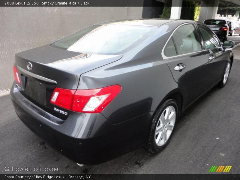 Smoky Granite Mica / Black 2008 Lexus ES 350