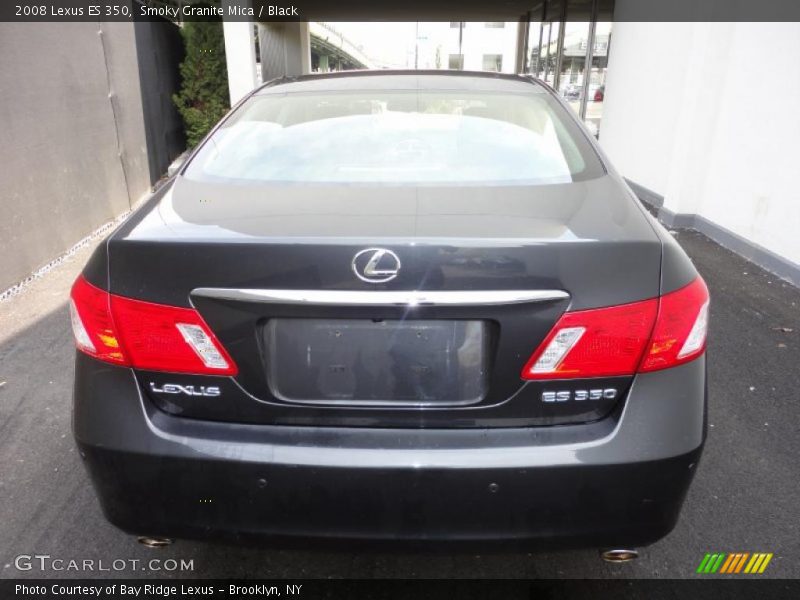 Smoky Granite Mica / Black 2008 Lexus ES 350