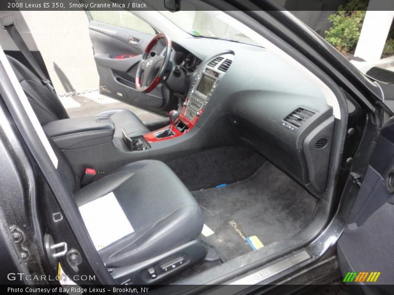 Smoky Granite Mica / Black 2008 Lexus ES 350