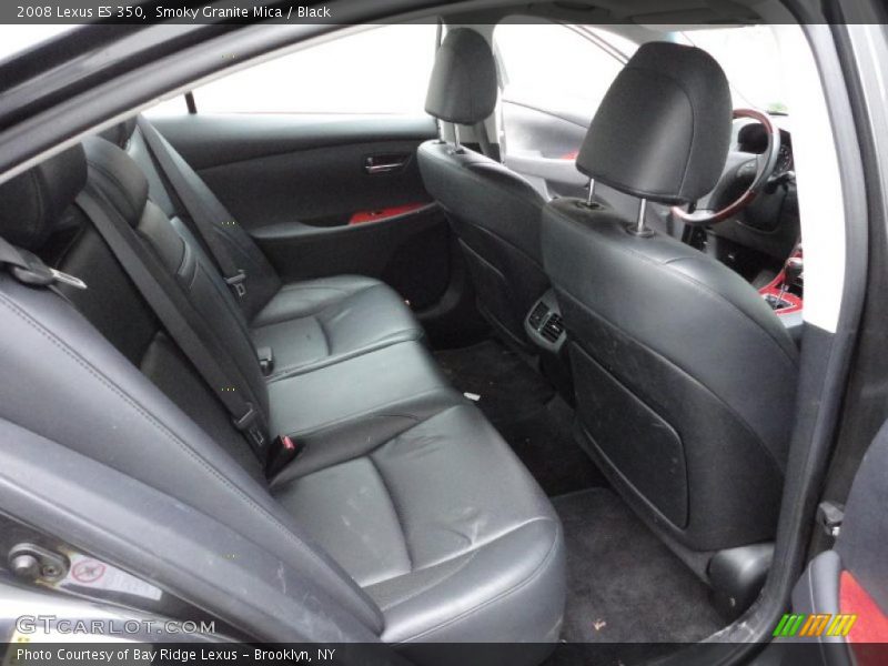Smoky Granite Mica / Black 2008 Lexus ES 350