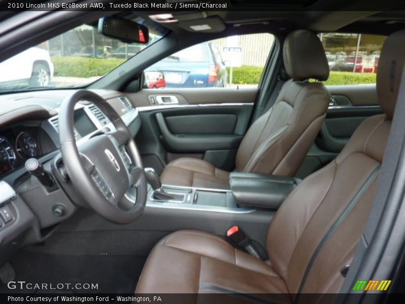  2010 MKS EcoBoost AWD Sienna/Charcoal Interior