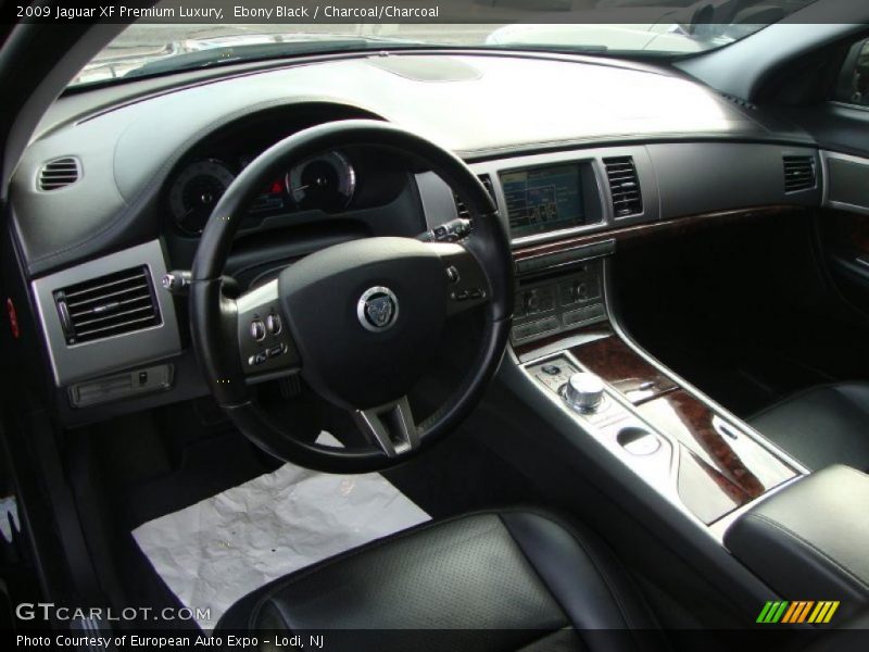 Ebony Black / Charcoal/Charcoal 2009 Jaguar XF Premium Luxury