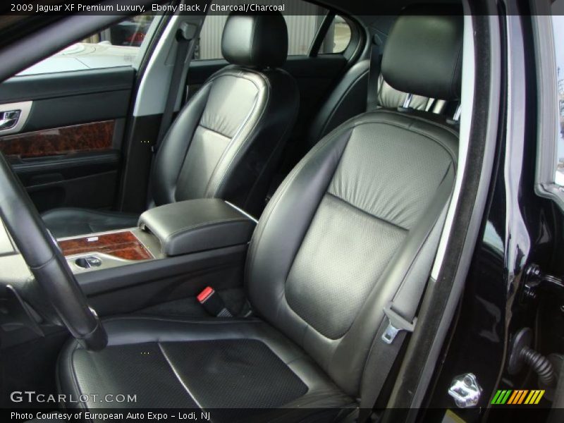 Ebony Black / Charcoal/Charcoal 2009 Jaguar XF Premium Luxury