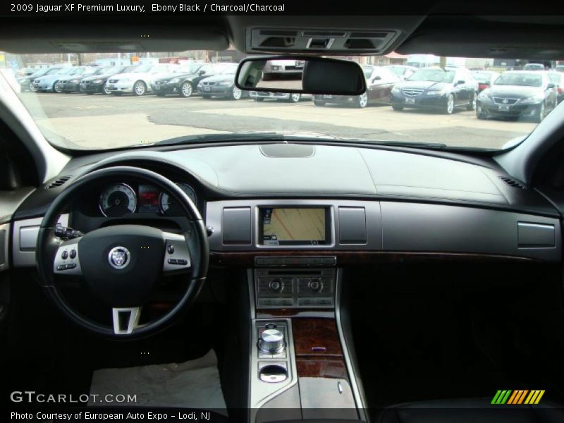 Ebony Black / Charcoal/Charcoal 2009 Jaguar XF Premium Luxury