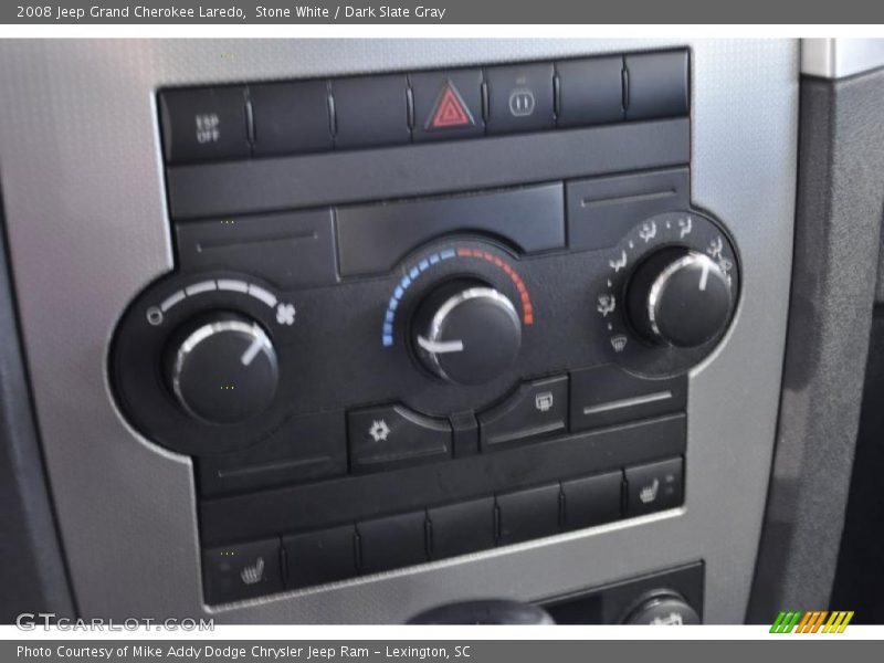 Stone White / Dark Slate Gray 2008 Jeep Grand Cherokee Laredo