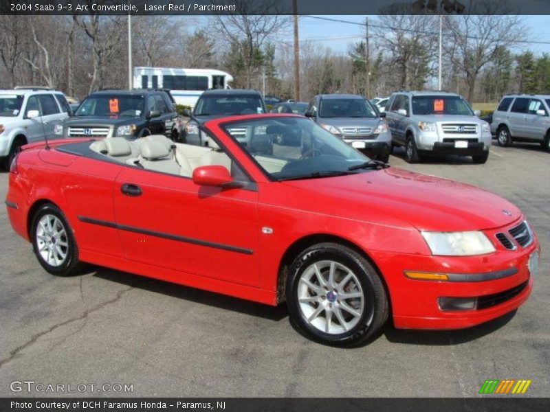  2004 9-3 Arc Convertible Laser Red