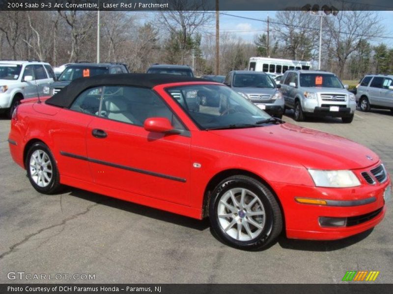 Front 3/4 View of 2004 9-3 Arc Convertible