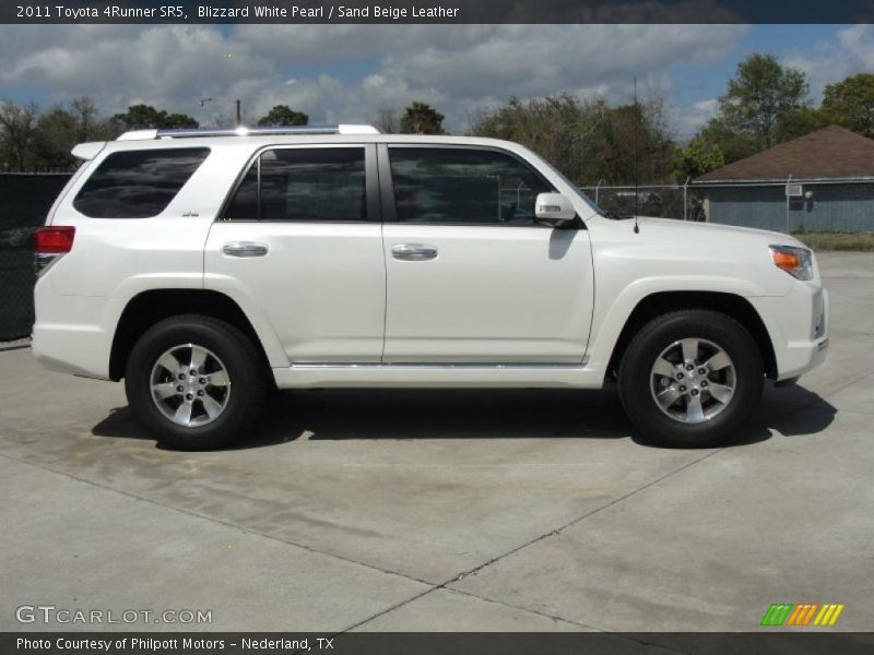 Blizzard White Pearl / Sand Beige Leather 2011 Toyota 4Runner SR5