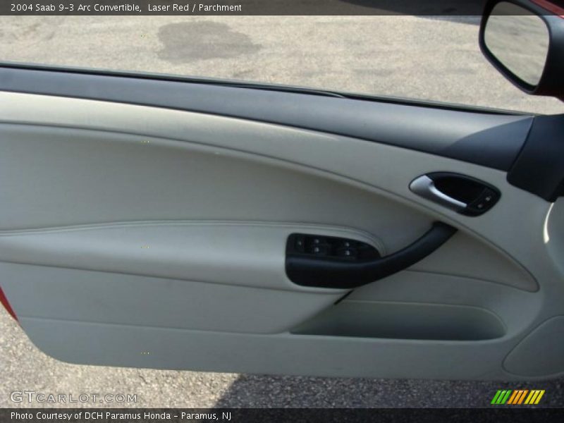 Laser Red / Parchment 2004 Saab 9-3 Arc Convertible
