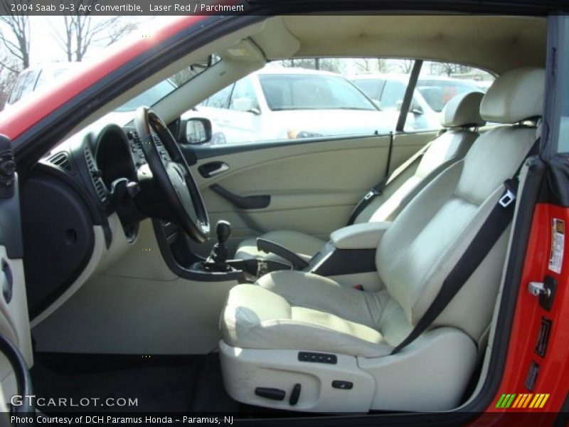  2004 9-3 Arc Convertible Parchment Interior
