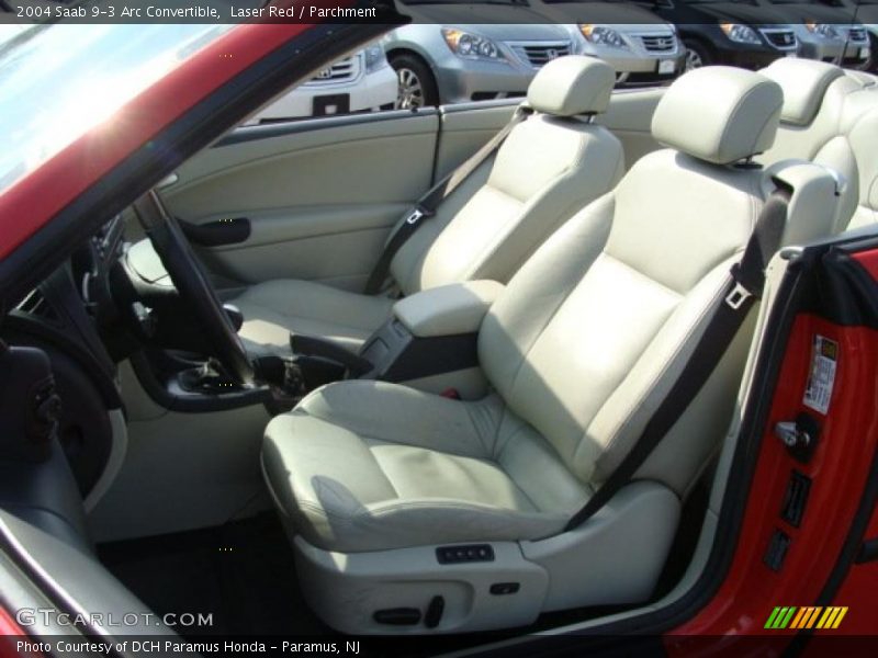  2004 9-3 Arc Convertible Parchment Interior